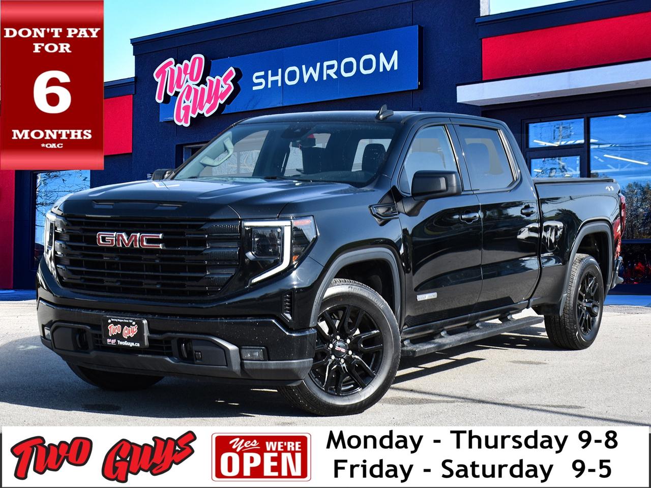 2023 GMC Sierra 1500 Elevation Crew 2.7L 4WD   Lease Return   Clean CF Photo