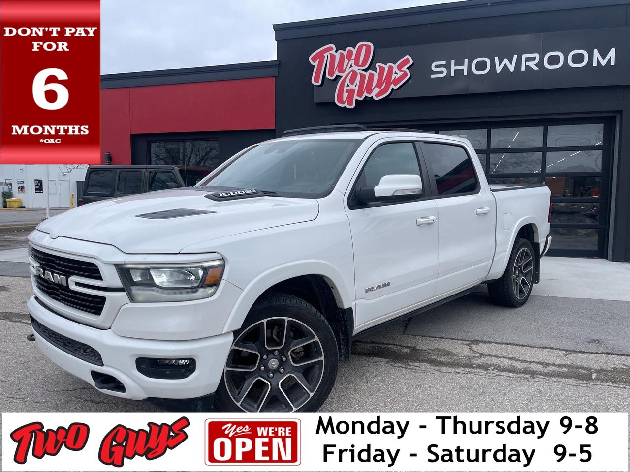 2021 RAM 1500 Laramie Hybrid 4x4 Leather Nav Remote Start Photo0