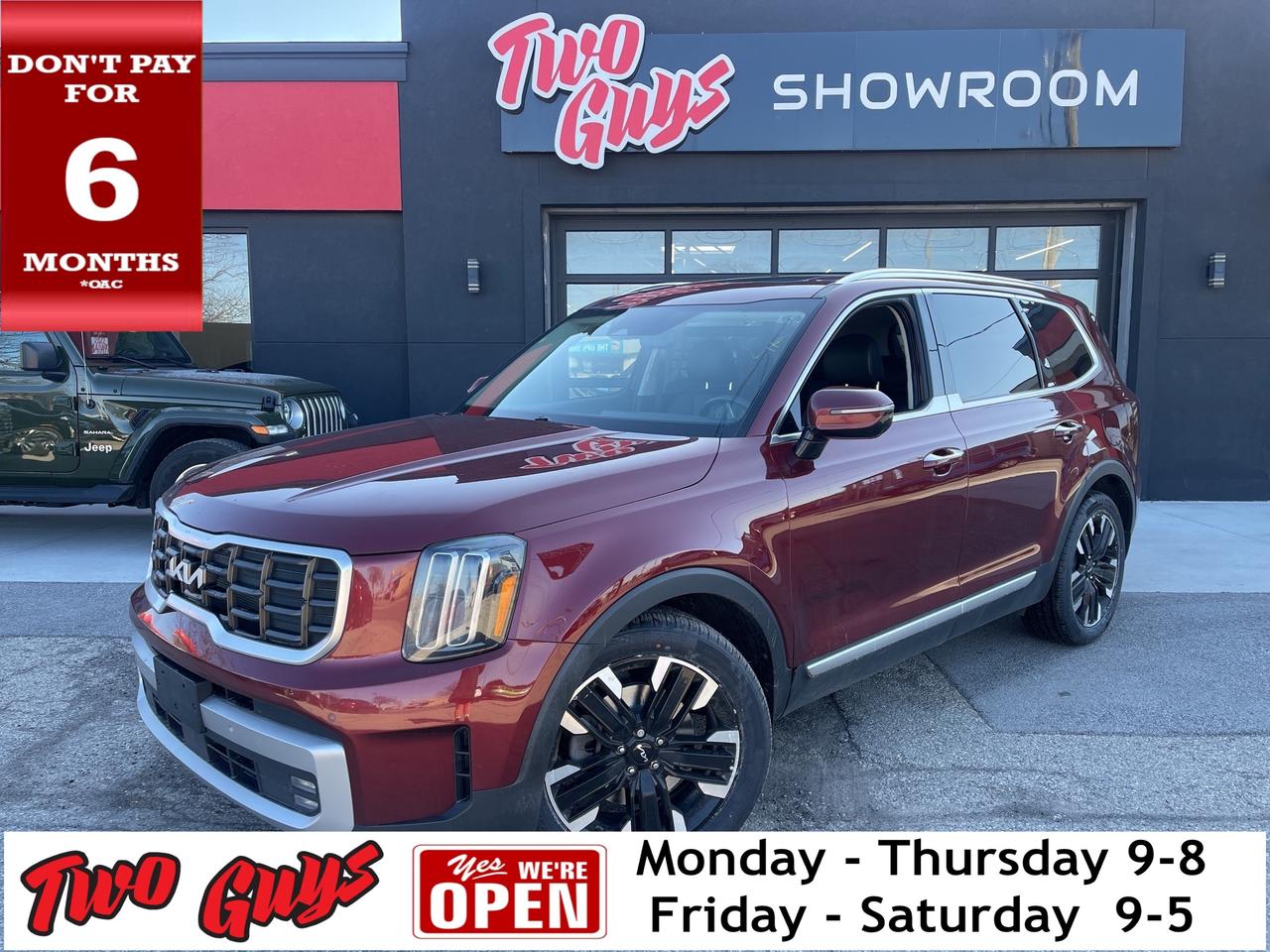 2023 Kia Telluride SX AWD 8 Passenger Leather Nav Remote Start Photo0