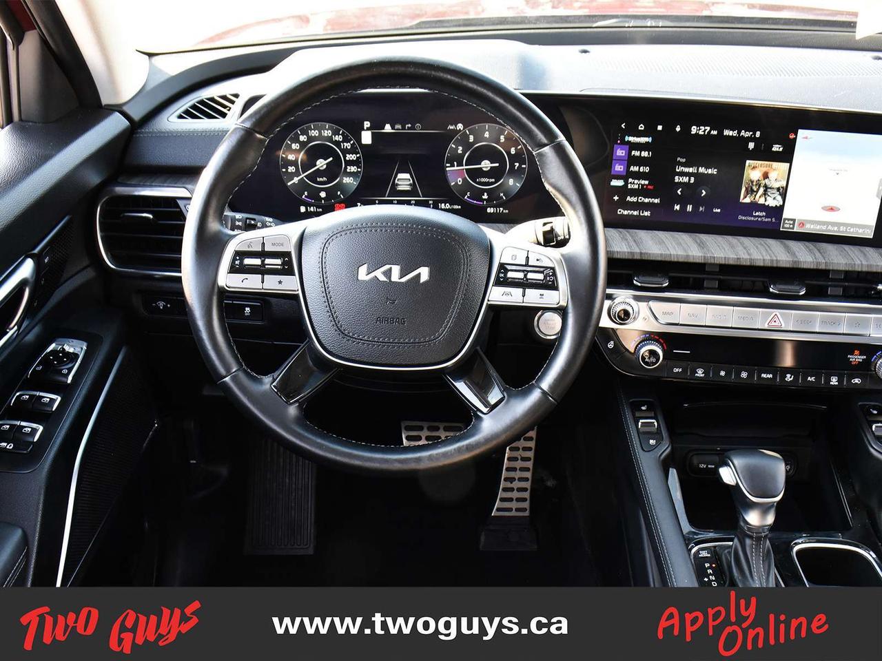 2023 Kia Telluride SX 3.8L AWD   Leather   Pano   Nav   8 Pass Photo