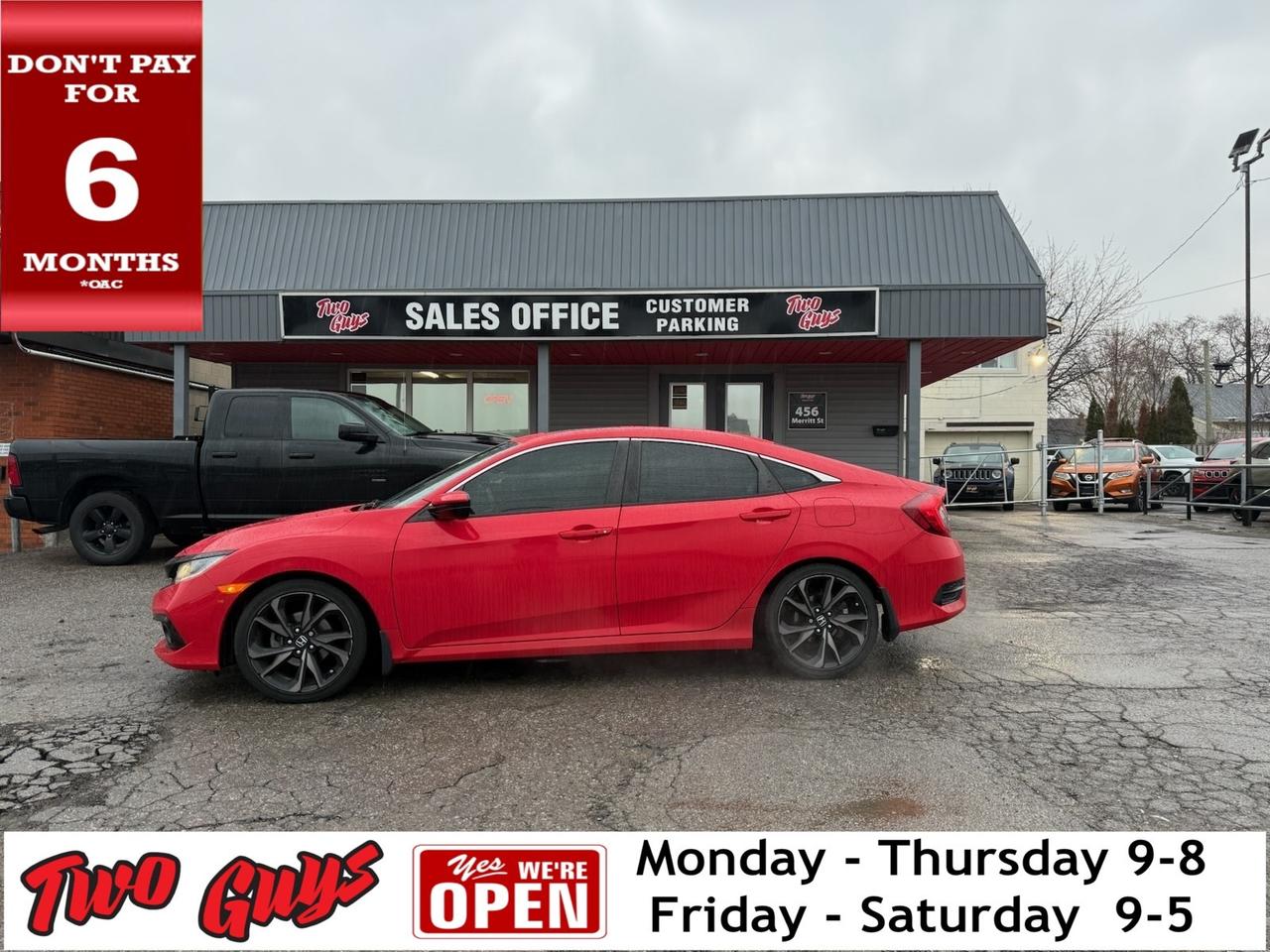 2020 Honda Civic Sedan Sport-LOW KM! Photo