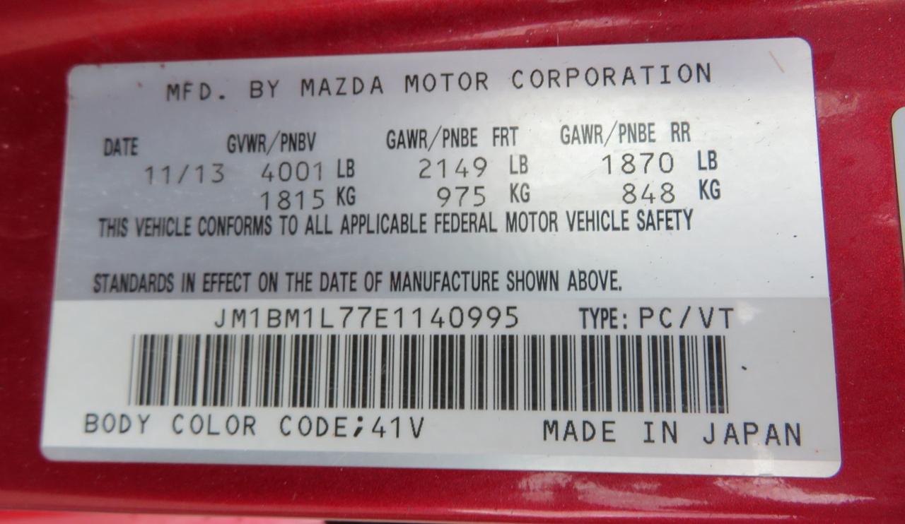 2014 Mazda MAZDA3 4dr HB Sport Man GS-SKY Photo