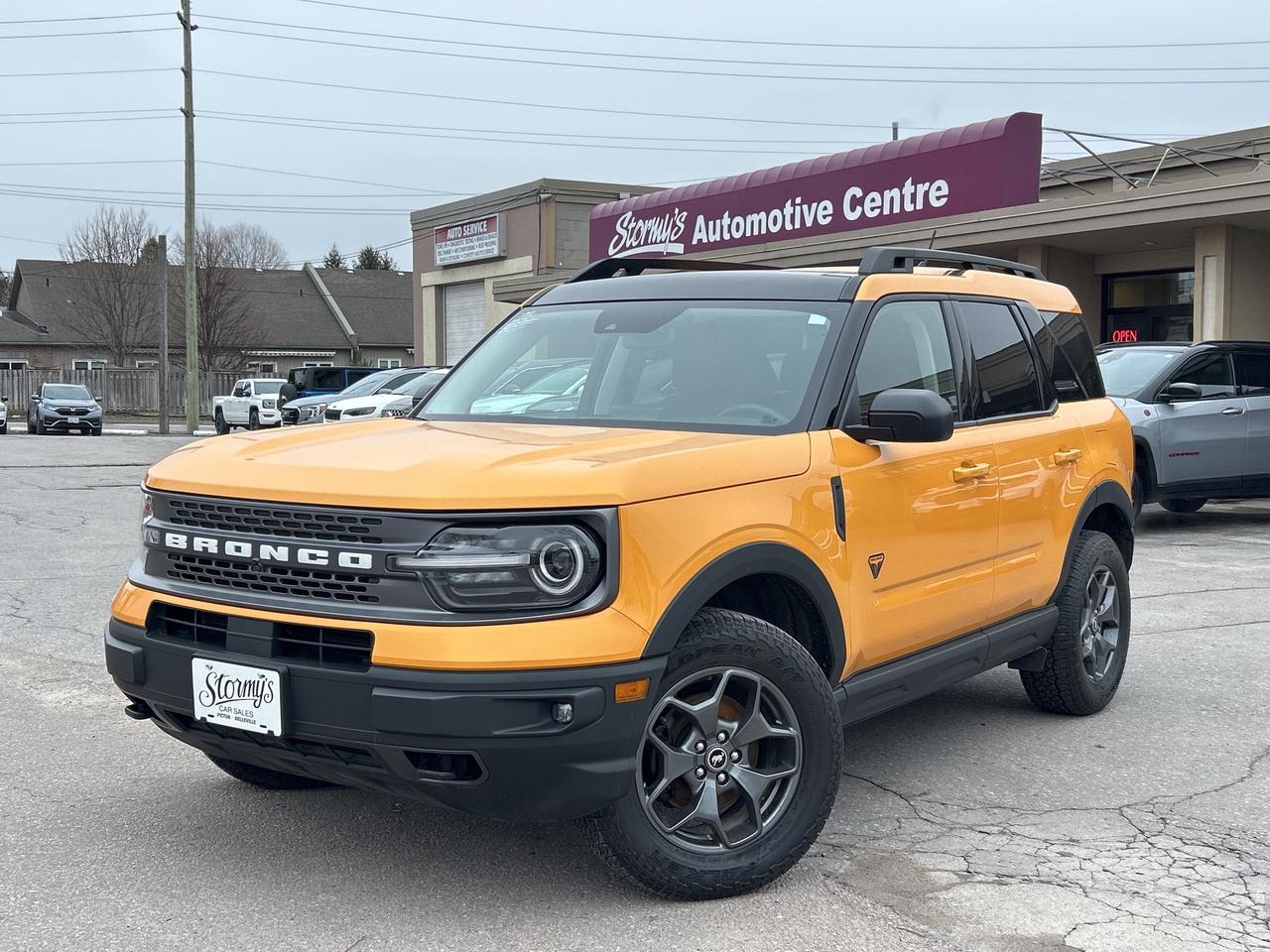 2023 Ford Bronco Sport Badlands 4X4/PWR ROOF/REM START CALL BELLEVILLE Photo0
