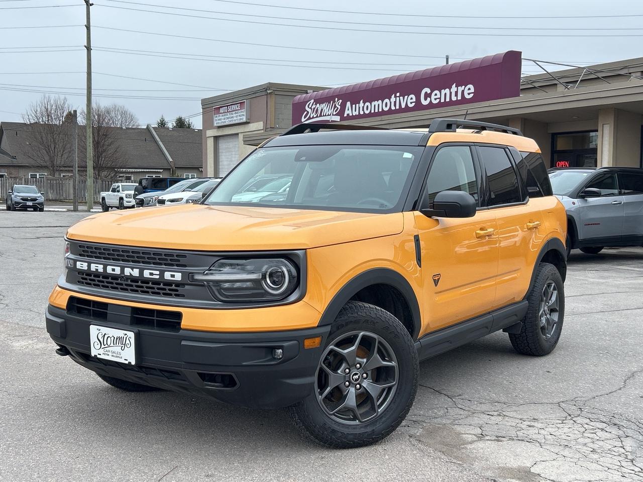 2023 Ford Bronco Sport Badlands 4X4/PWR ROOF/REM START CALL BELLEVILLE Photo