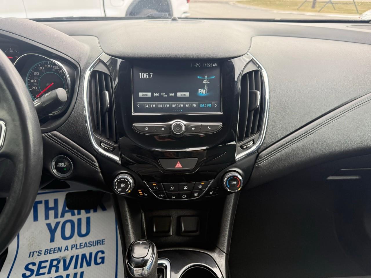 2018 Chevrolet Cruze Premier Auto 4dr Sedan Photo