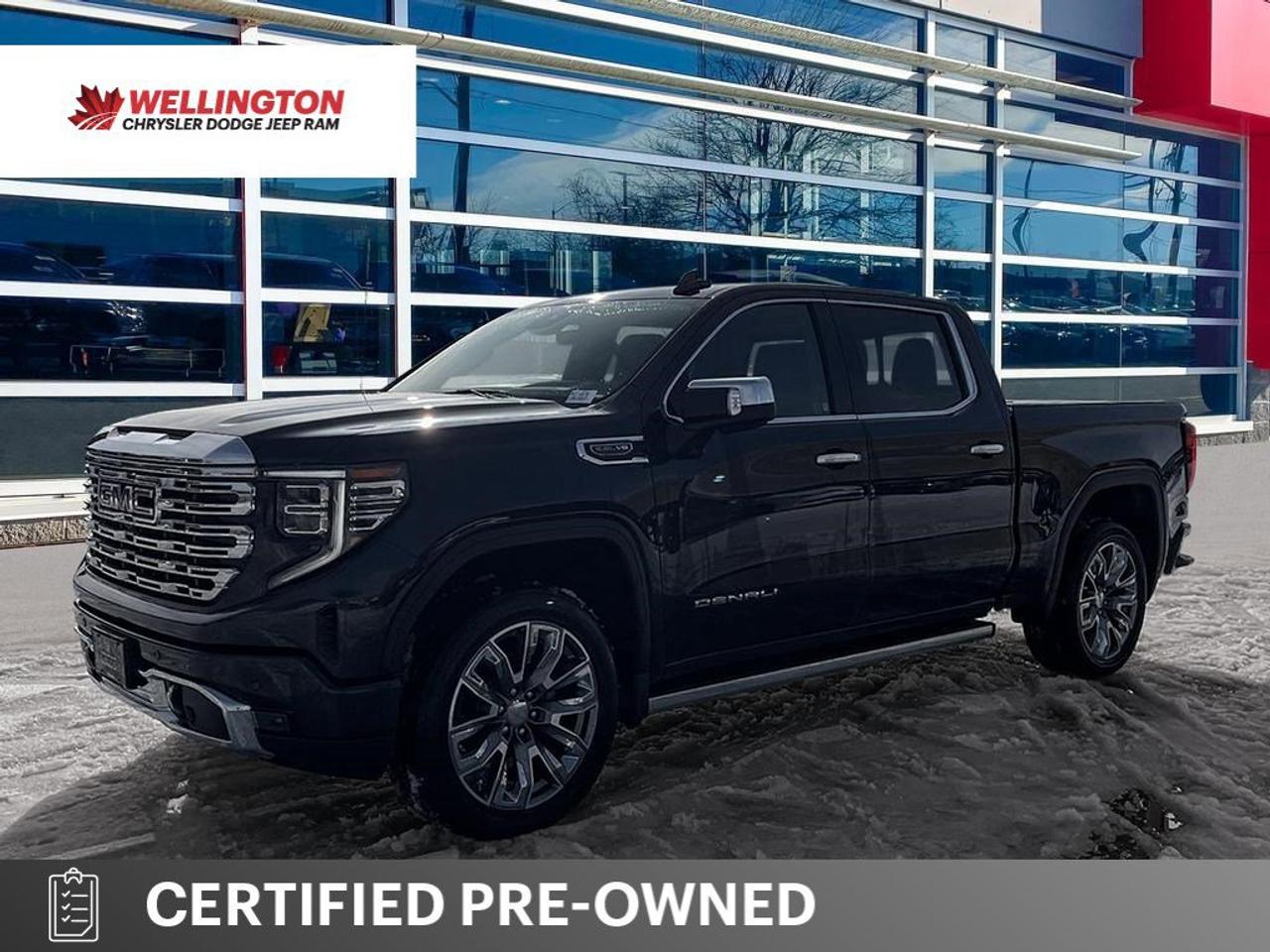 2023 GMC Sierra 1500 Denali | Reserve Package | HUD | Adaptive Cruise | Power Steps | Leather | Sunroof | Photo0