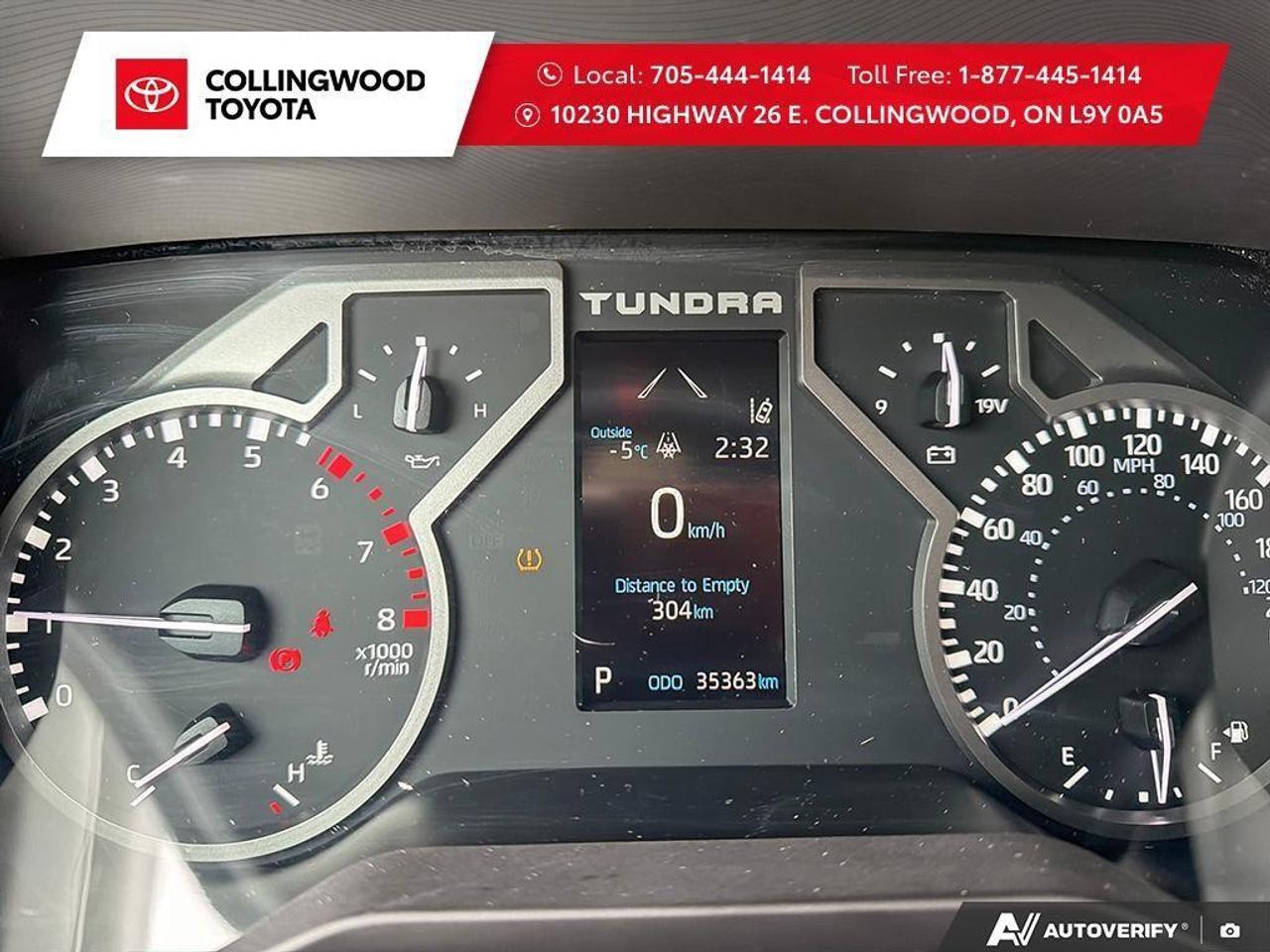 2023 Toyota Tundra *CREWMAX TRD SPORT* ONE OWNER* LOW KMS* Photo