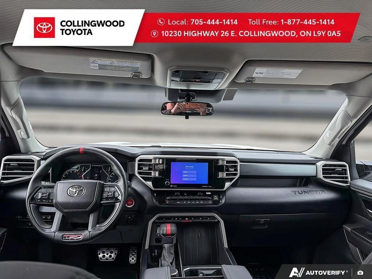 2023 Toyota Tundra *CREWMAX TRD SPORT* ONE OWNER* LOW KMS* Photo