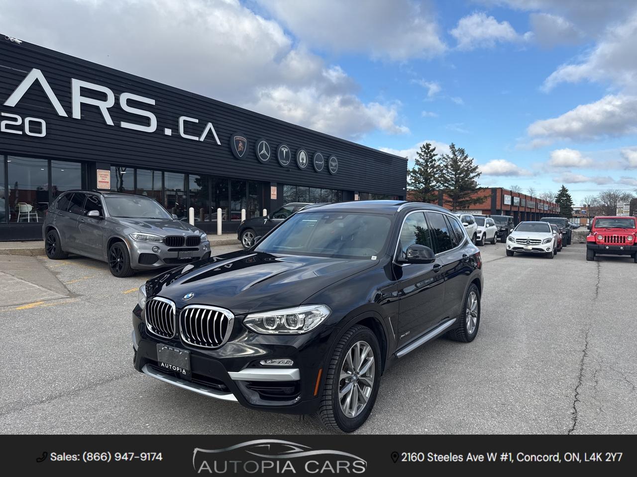 2018 BMW X3 xDrive30i PREMIUM ENHANCED ADVANCED DRIVER ASSIST Photo0