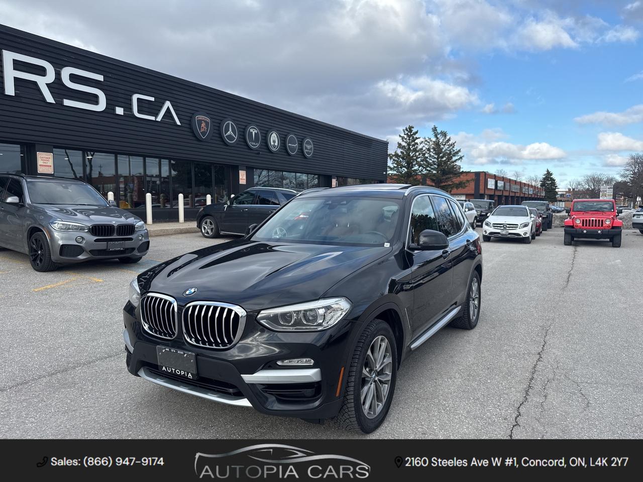 2019 BMW X3 xDrive30i PREMIUM ENHANCED HEADS UP BLIND SPOTS Photo0
