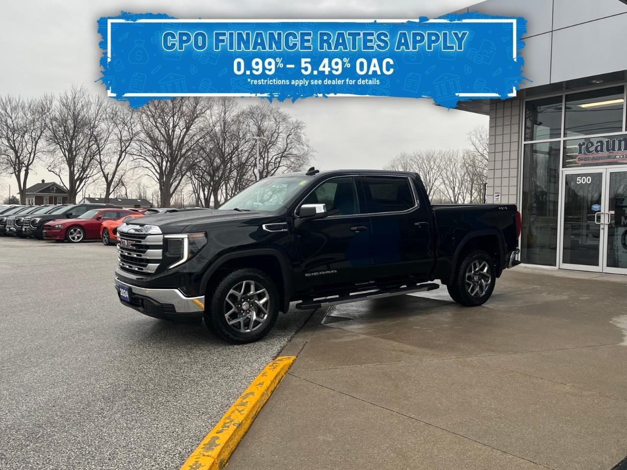 2024 GMC Sierra 1500 SLE WOW! CPO RATES @ 0.99%-5.49% OAC Photo