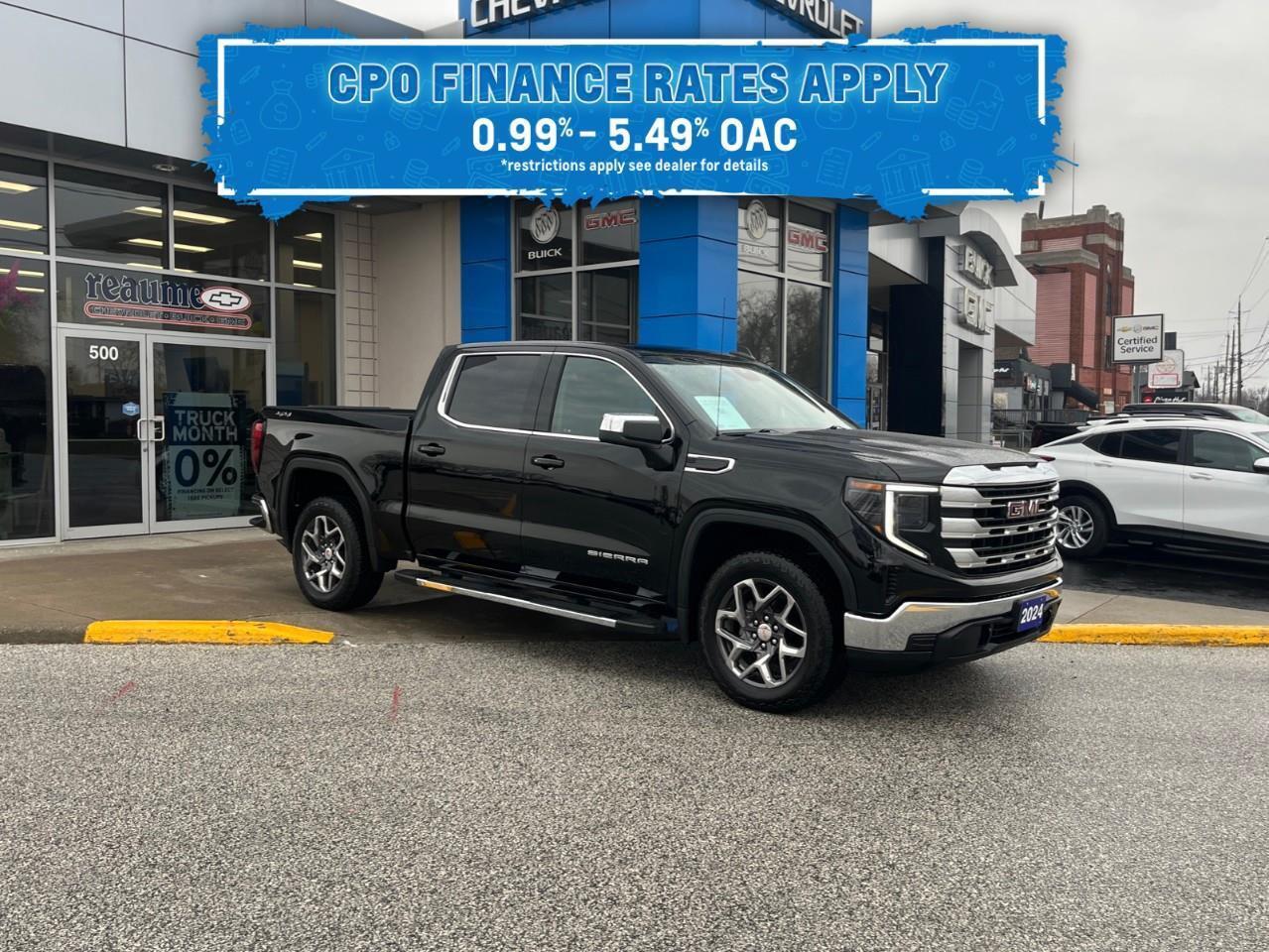 2024 GMC Sierra 1500 SLE WOW! CPO RATES @ 0.99%-5.49% OAC Photo2