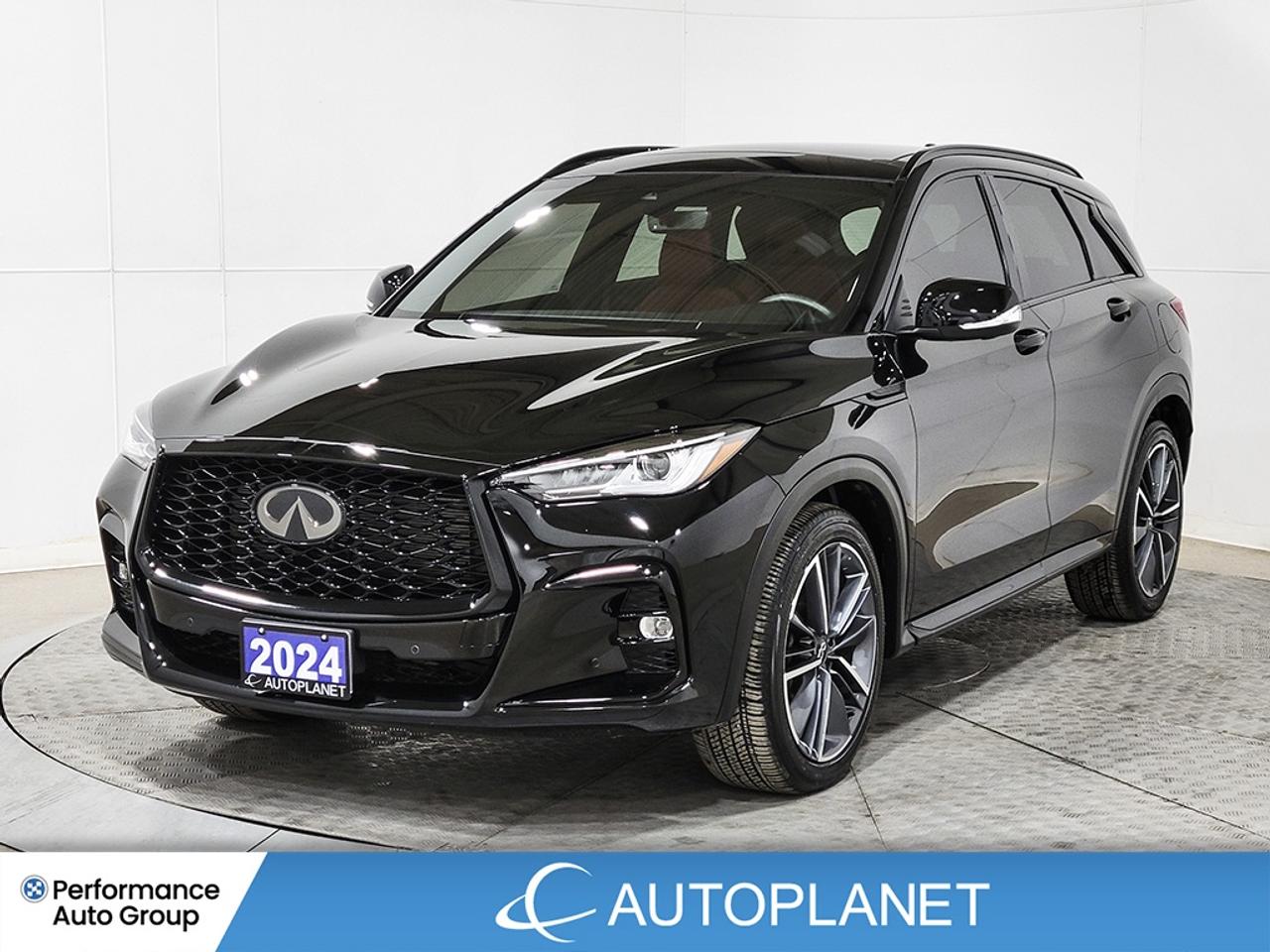 2024 Infiniti QX50 SPORT AWD, Turbo, Navi, Pano Roof, 360 Cam! Photo