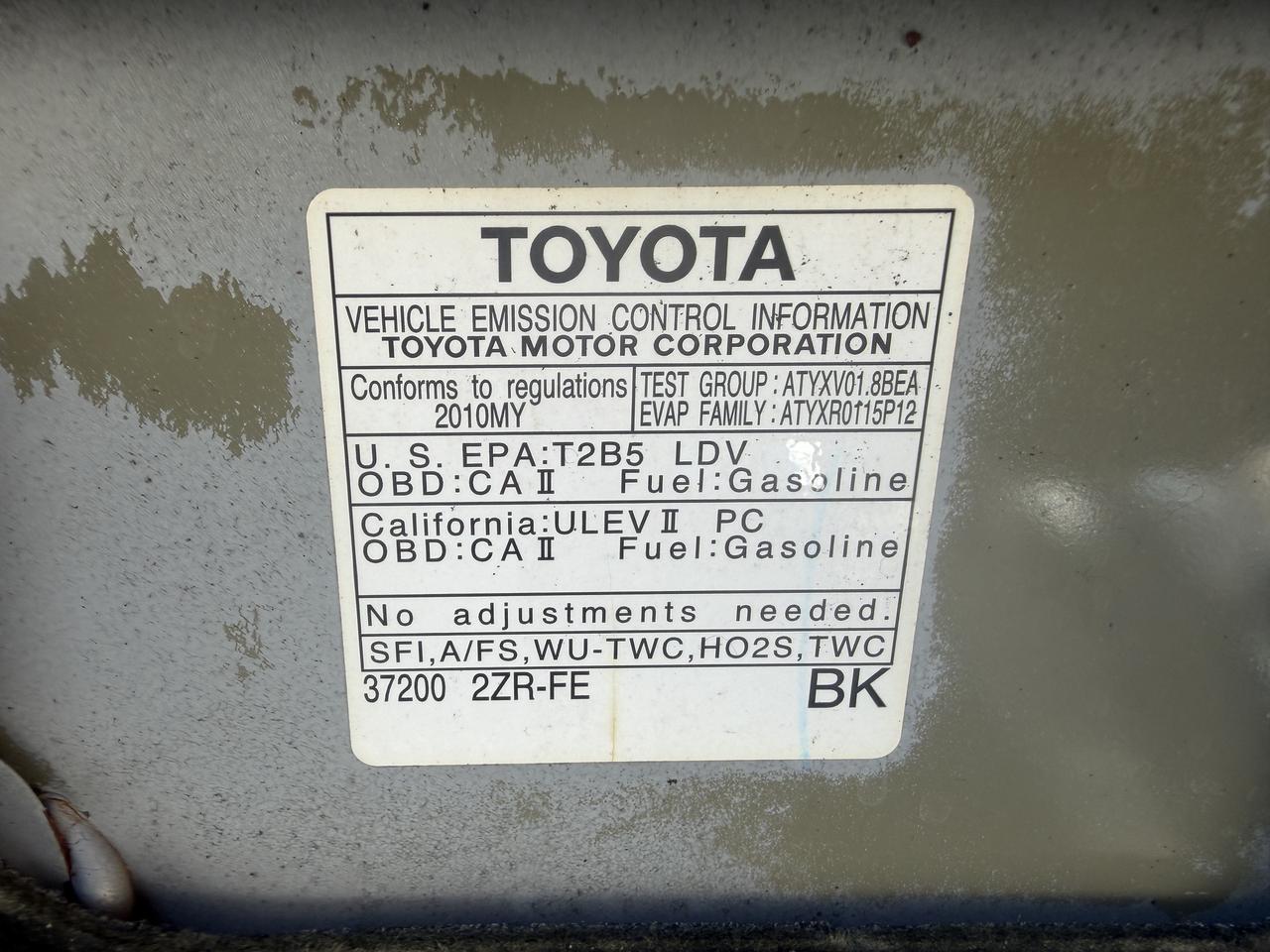 2010 Toyota Matrix 4dr Wgn Auto FWD !! CAR FAX CLEAN !! CERTIFIED !! Photo