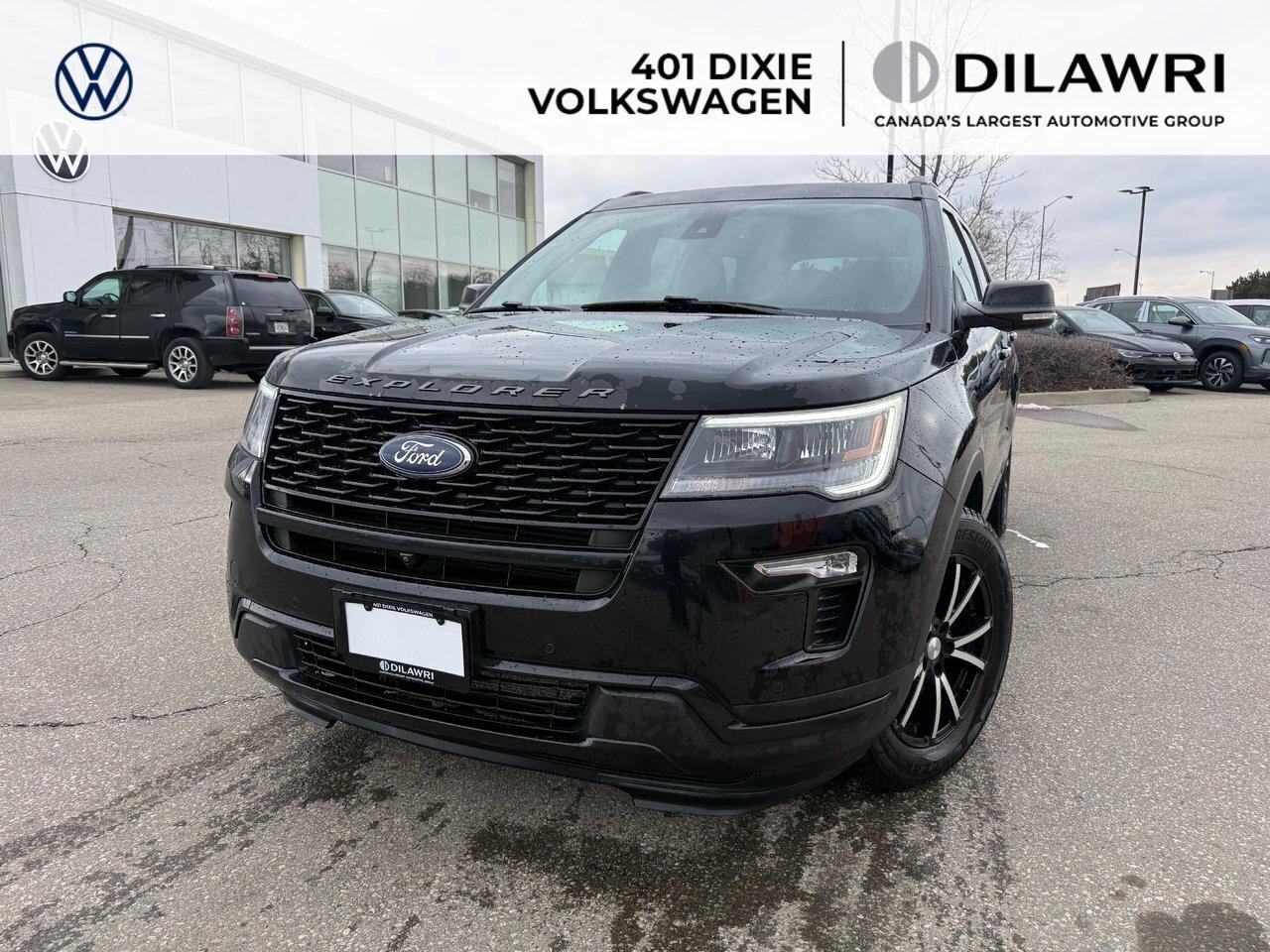 2018 Ford Explorer Sport Alloy Wheels  Remote Starter  Leather  Navig Photo0