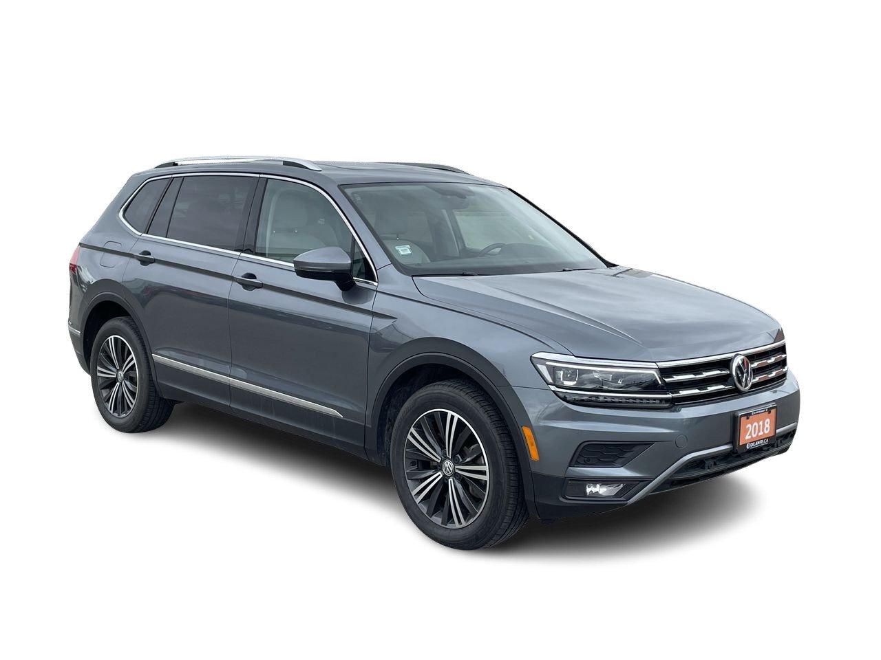 2018 Volkswagen Tiguan Highline 2.0T 8sp at w/Tip 4M Alloy Wheels  Leathe Photo