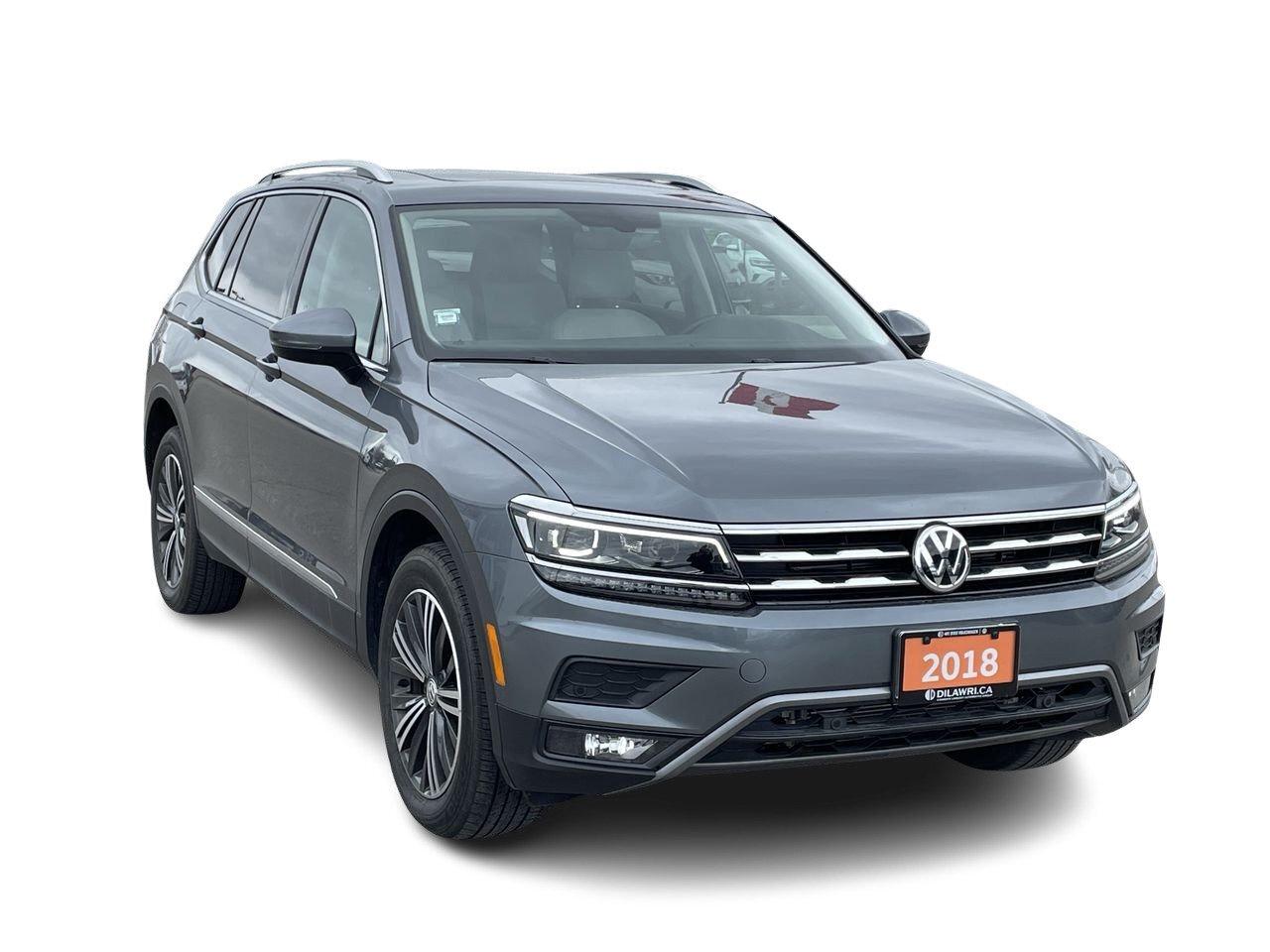 2018 Volkswagen Tiguan Highline 2.0T 8sp at w/Tip 4M Alloy Wheels  Leathe Photo