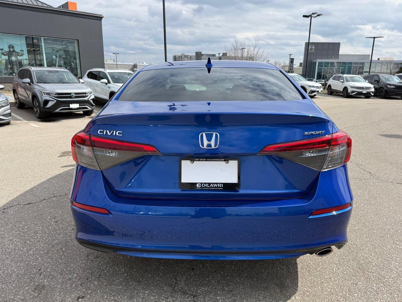 2022 Honda Civic Sedan Sport CVT Alloy Wheels  Remote Starter  Adap Photo3