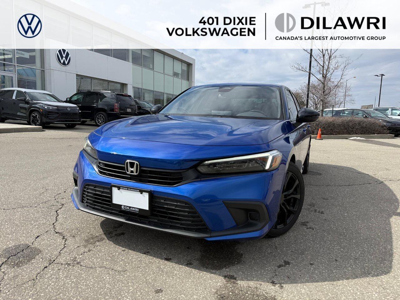 2022 Honda Civic Sedan Sport CVT Alloy Wheels  Remote Starter  Adap Photo0
