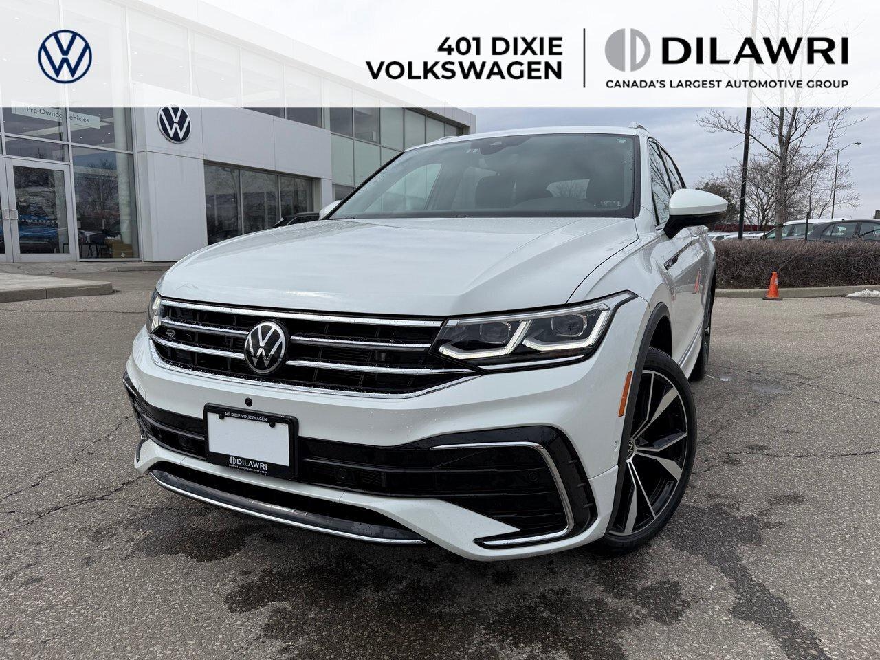 2022 Volkswagen Tiguan Highline 2.0T 8sp at w/Tip 4M Alloy Wheels  Sunroo Photo0