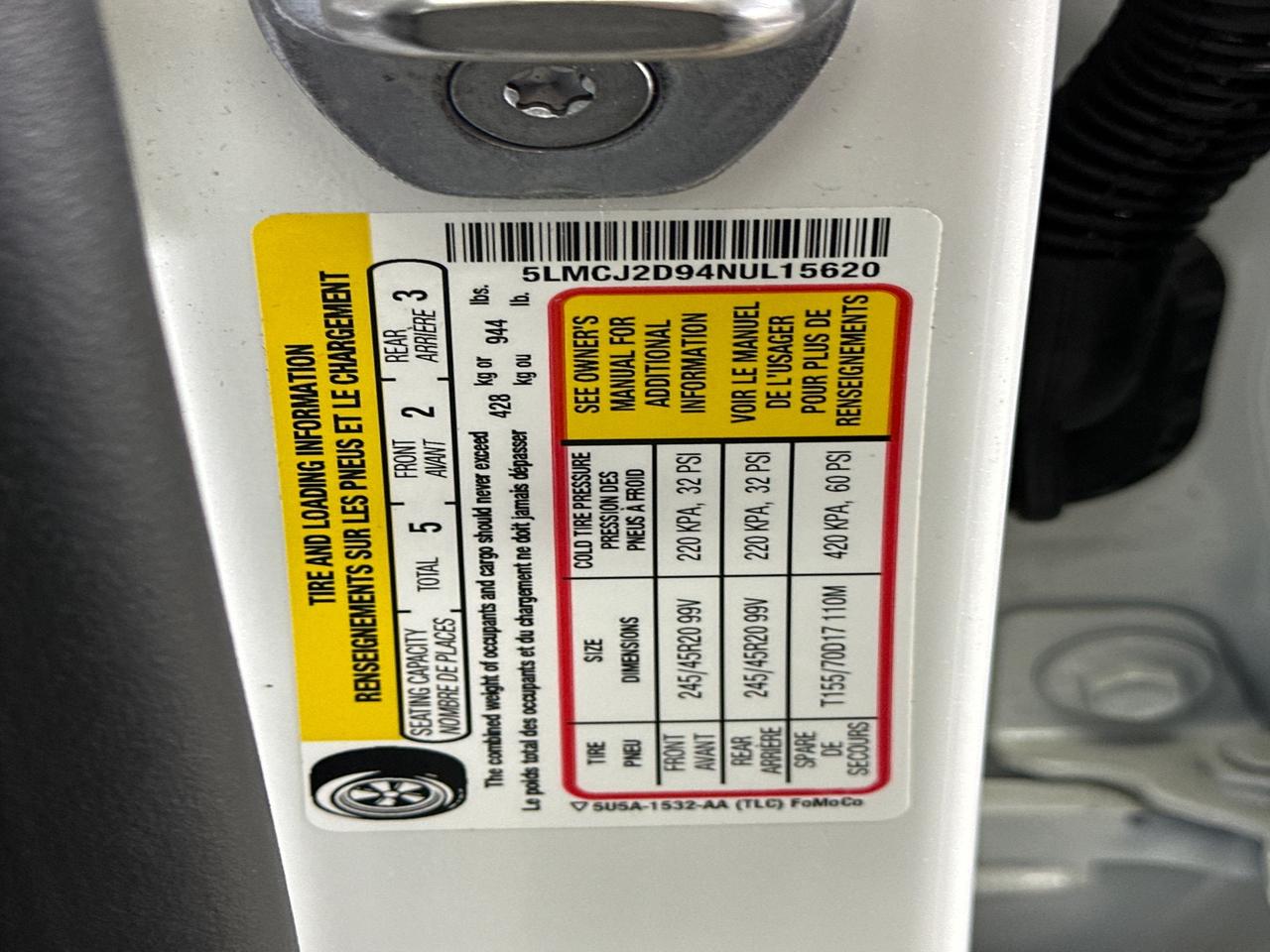 2022 Lincoln Corsair Reserve 4dr All-Wheel Drive Photo