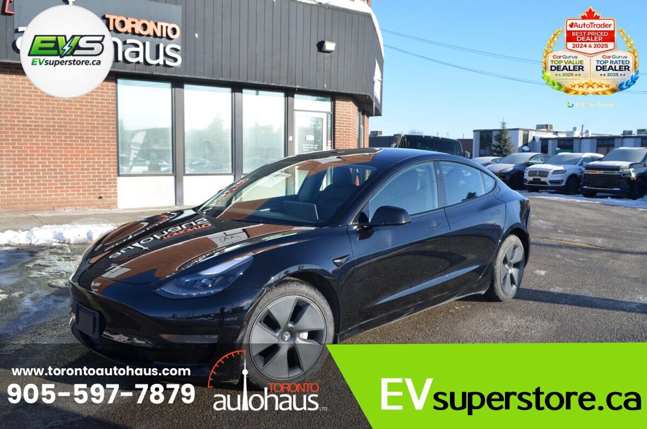 2022 Tesla Model 3 AWD I OVER 150 EV'S I EVSUPERSTORE.CA Photo