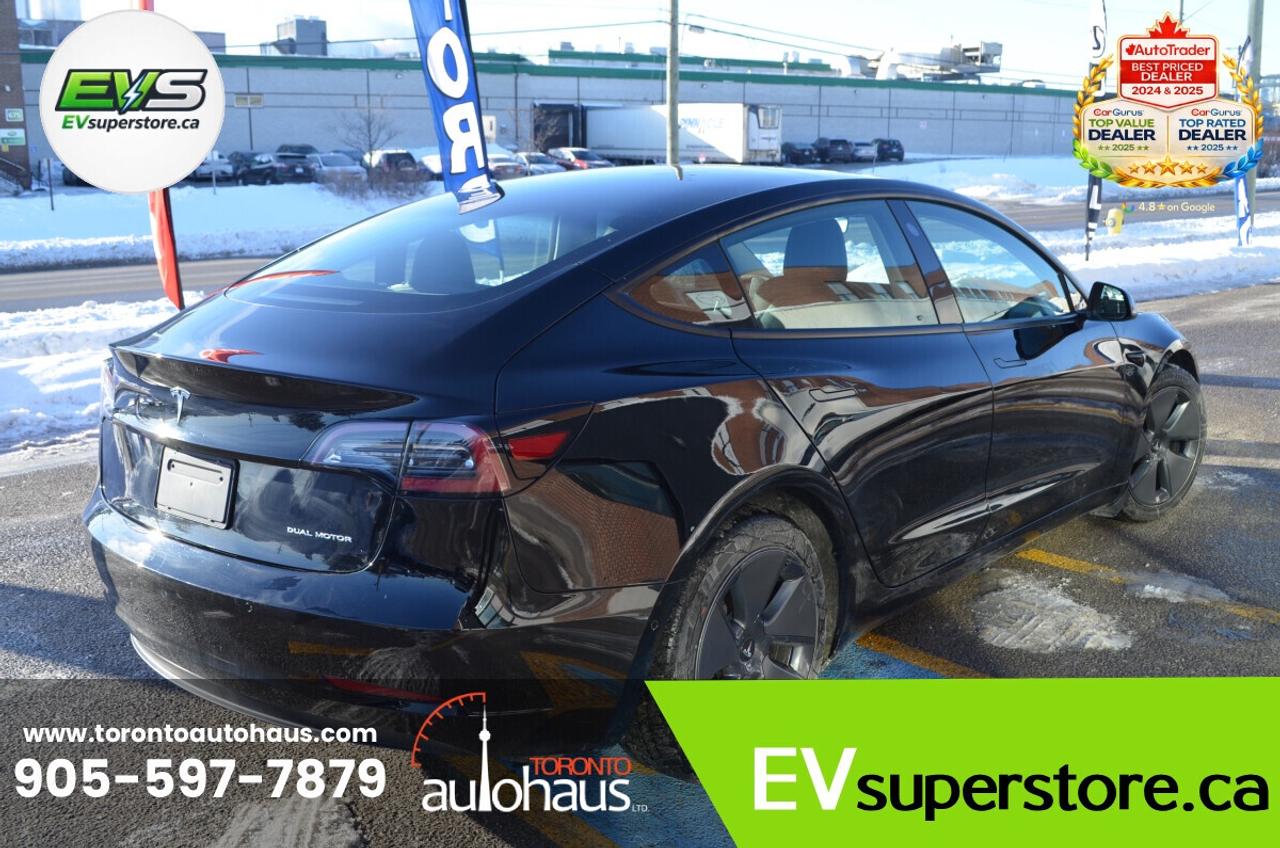 2022 Tesla Model 3 AWD I OVER 150 EV'S I EVSUPERSTORE.CA Photo