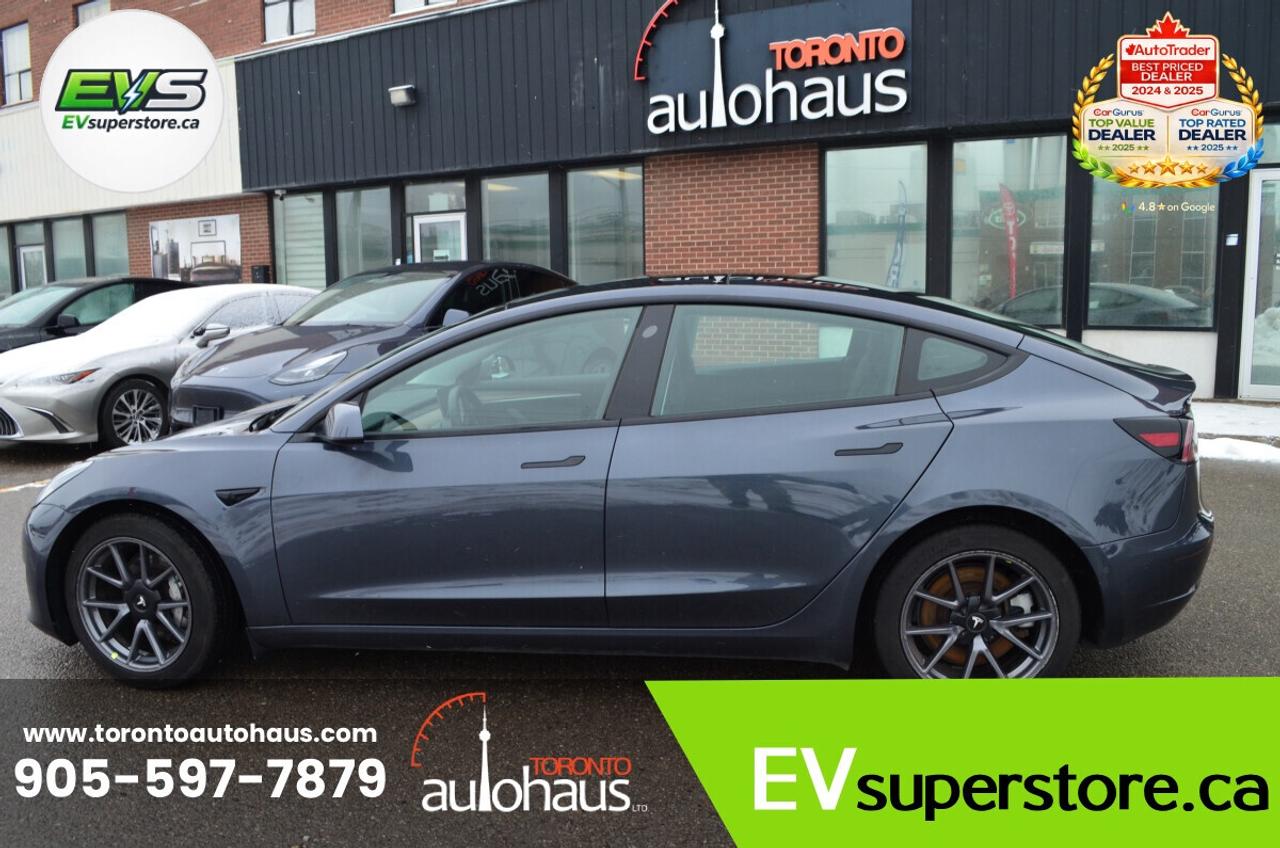 2021 Tesla Model 3 LR AWD I OVER 100 TESLAS EVSUPERSTORE.CA Photo