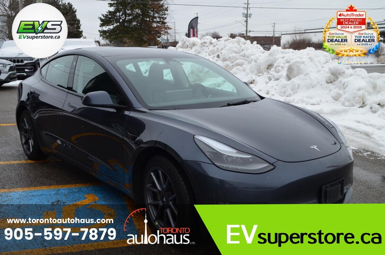 2021 Tesla Model 3 LR AWD I OVER 100 TESLAS EVSUPERSTORE.CA Photo