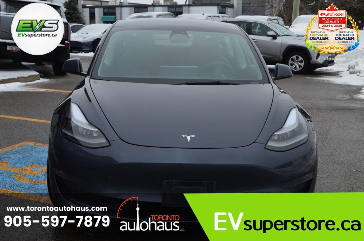 2021 Tesla Model 3 LR AWD I OVER 100 TESLAS EVSUPERSTORE.CA Photo
