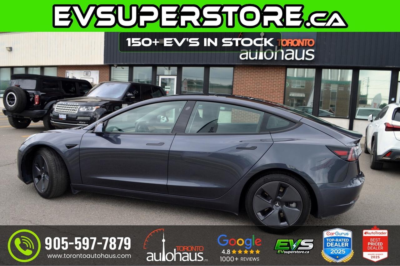 2021 Tesla Model 3 LR AWD I OVER 100 TESLAS EVSUPERSTORE.CA Photo