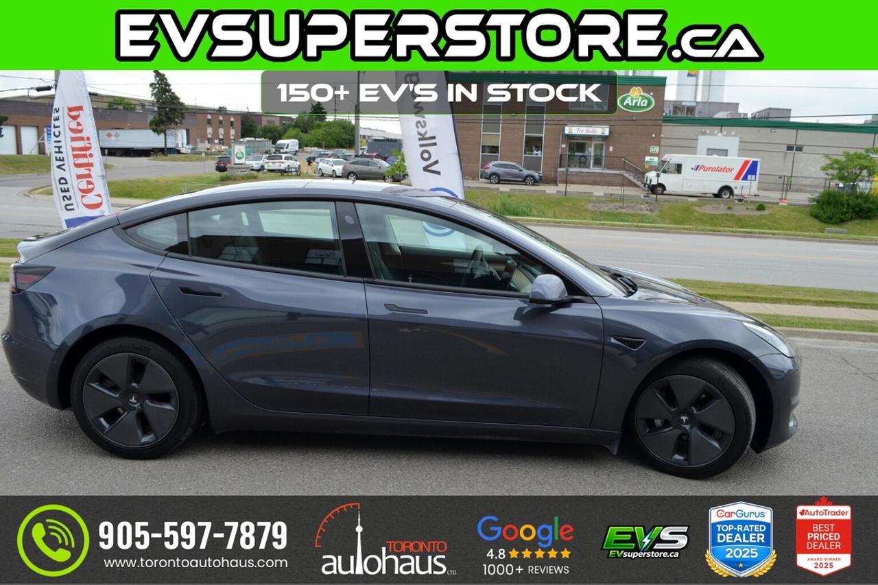 2021 Tesla Model 3 LR AWD I OVER 100 TESLAS EVSUPERSTORE.CA Photo