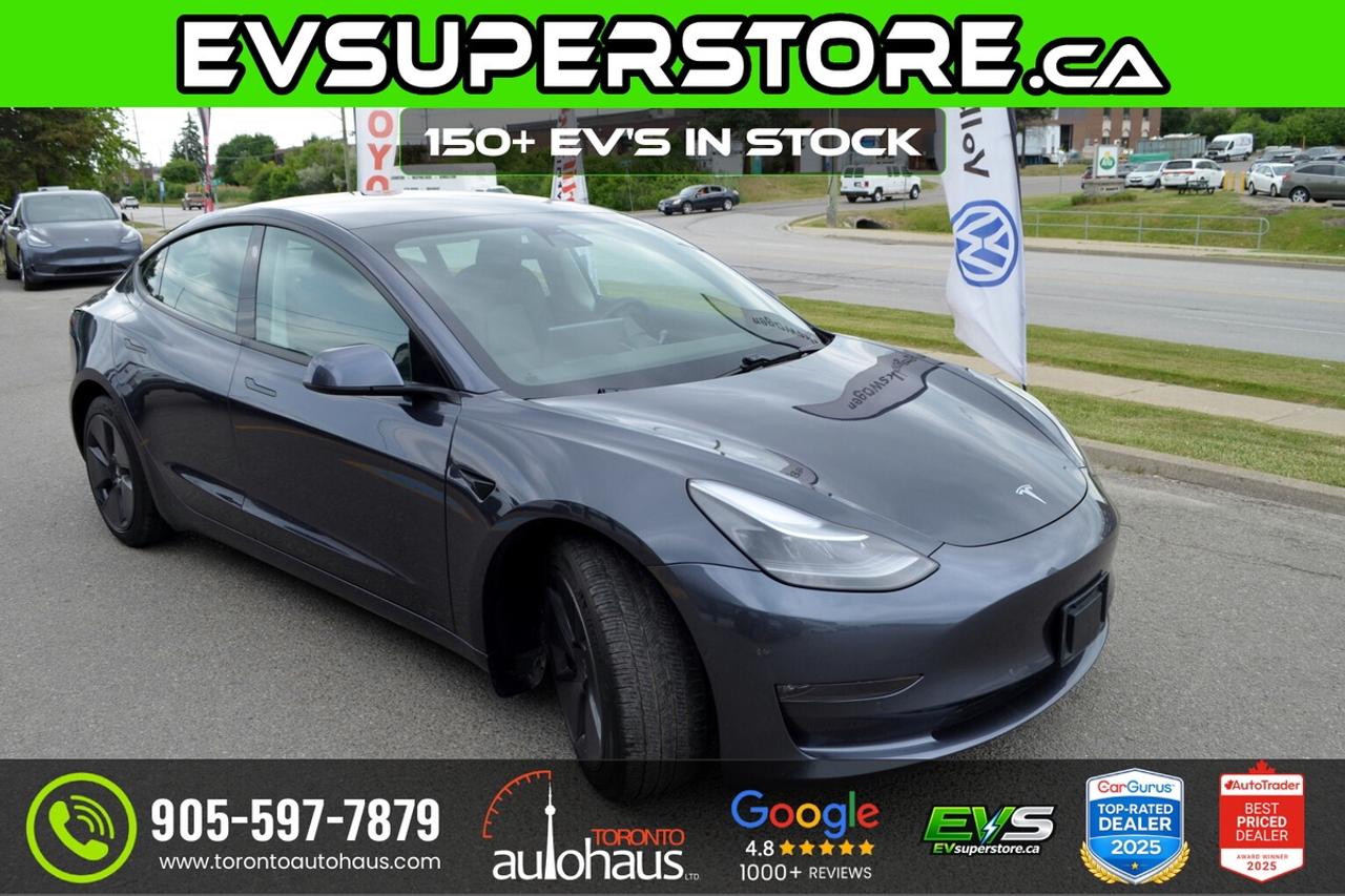 2021 Tesla Model 3 LR AWD I OVER 100 TESLAS EVSUPERSTORE.CA Photo