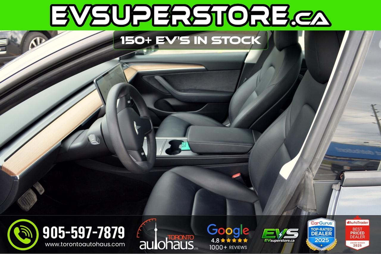 2021 Tesla Model 3 LR AWD I OVER 100 TESLAS EVSUPERSTORE.CA Photo