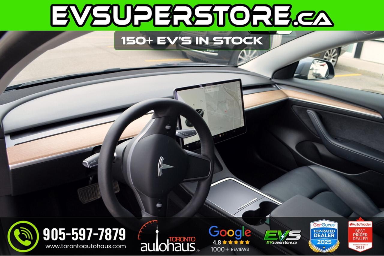 2021 Tesla Model 3 LR AWD I OVER 100 TESLAS EVSUPERSTORE.CA Photo