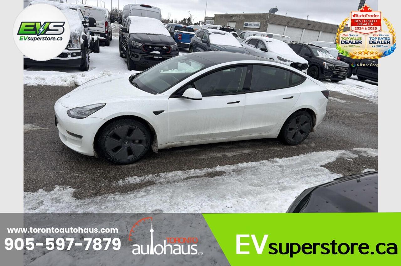 2021 Tesla Model 3 SR+ I OVER 100 TESLAS EVSUPERSTORE.CA Photo