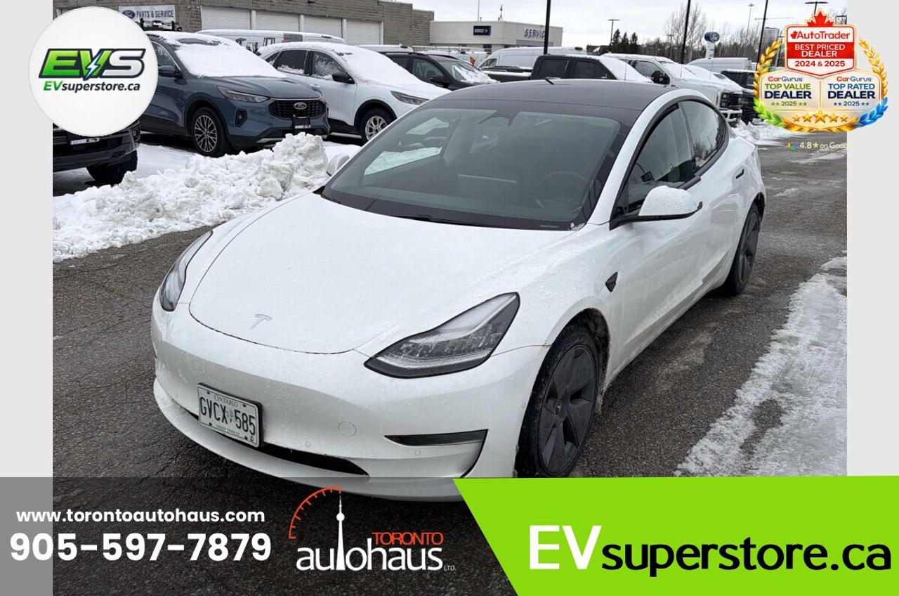 2021 Tesla Model 3 SR+ I OVER 100 TESLAS EVSUPERSTORE.CA Photo
