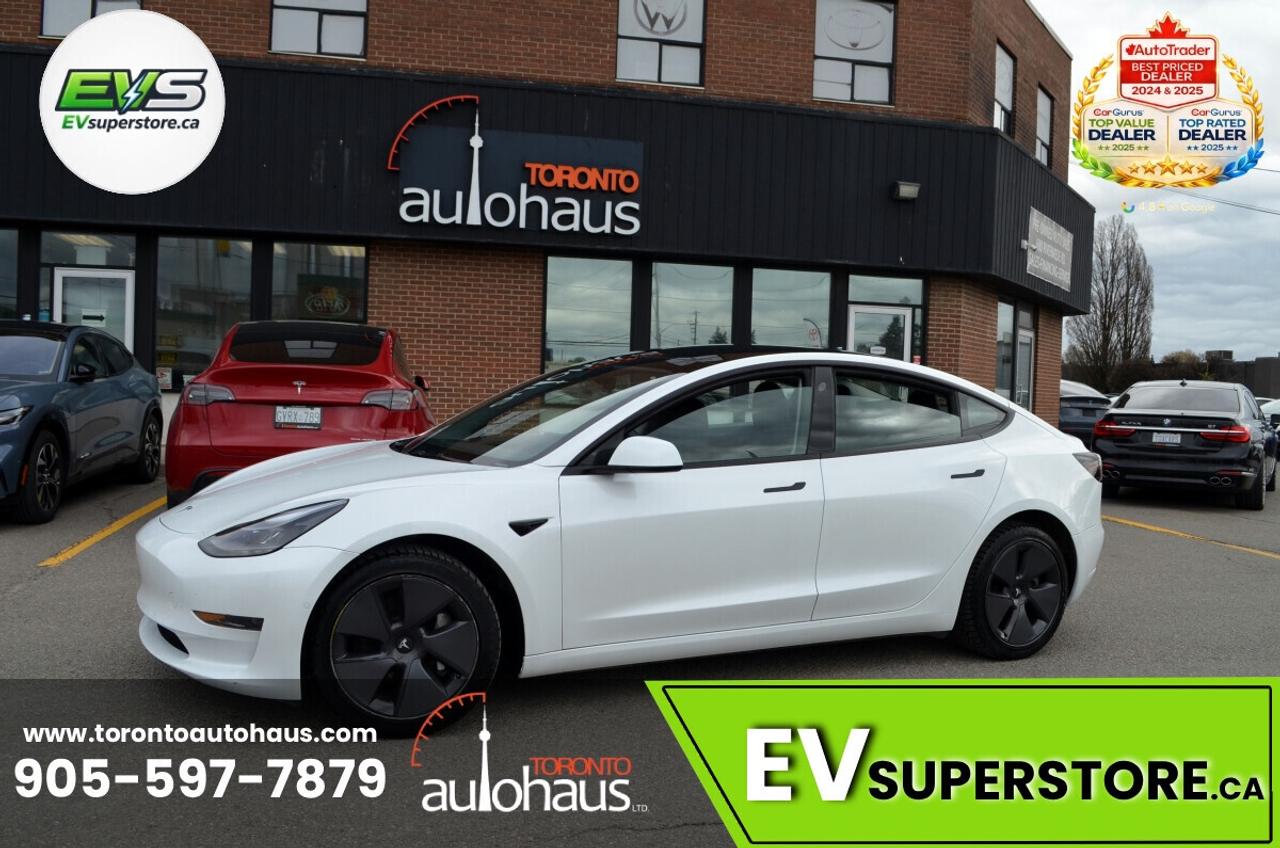 2021 Tesla Model 3 SR+ I OVER 100 TESLAS EVSUPERSTORE.CA Photo