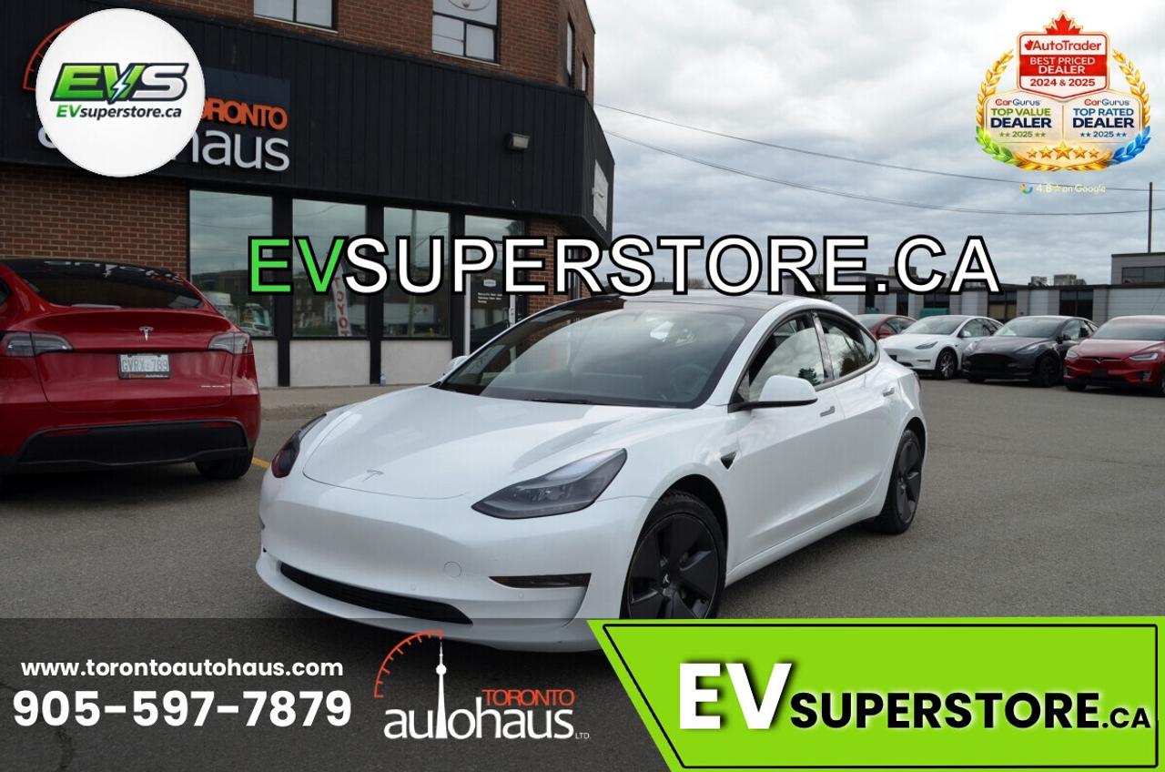 2021 Tesla Model 3 SR+ I OVER 100 TESLAS EVSUPERSTORE.CA Photo