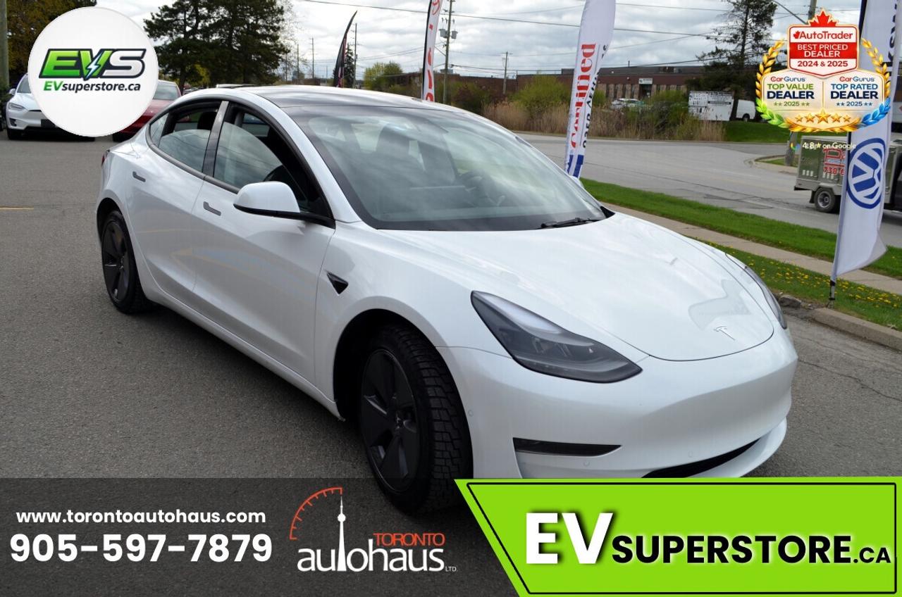 2021 Tesla Model 3 SR+ I OVER 100 TESLAS EVSUPERSTORE.CA Photo
