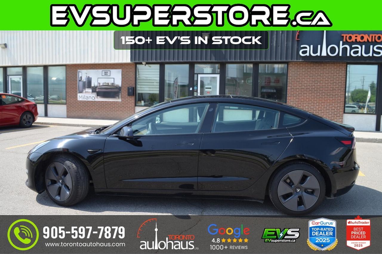 2022 Tesla Model 3 OVER 150 EV'S I EVSUPERSTORE.CA Photo