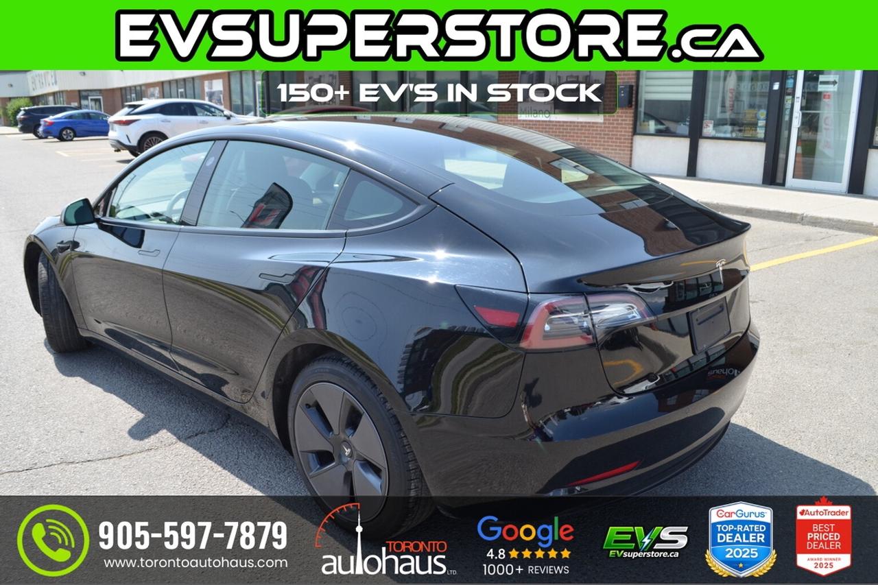 2022 Tesla Model 3 OVER 150 EV'S I EVSUPERSTORE.CA Photo