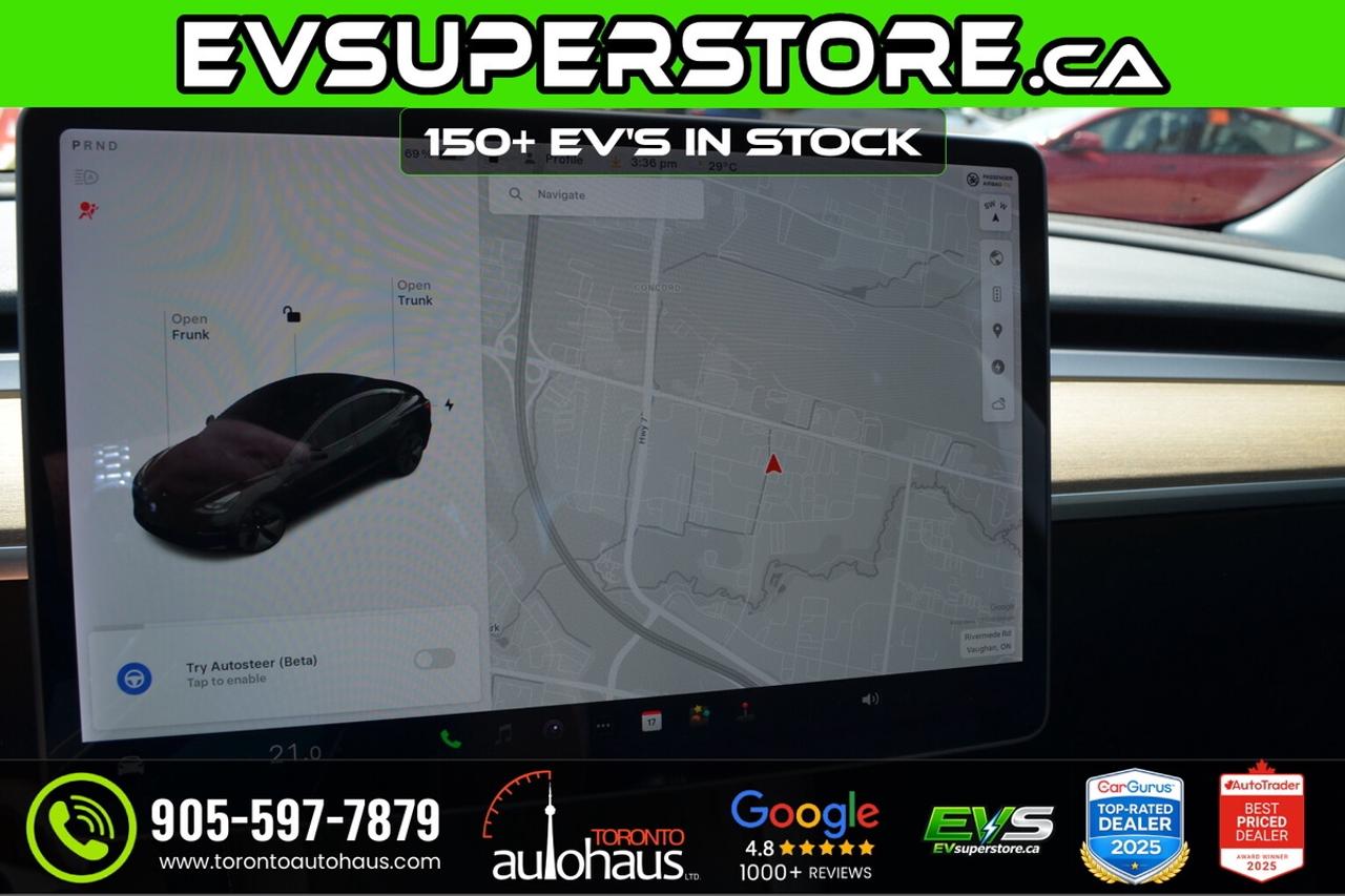 2022 Tesla Model 3 OVER 150 EV'S I EVSUPERSTORE.CA Photo