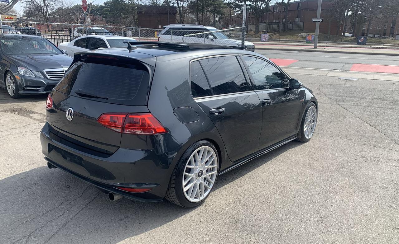 2015 Volkswagen GTI PERFORMANCE/  LEATHER /ROOF /NAVI / 6SPD / CLEAN / Photo4