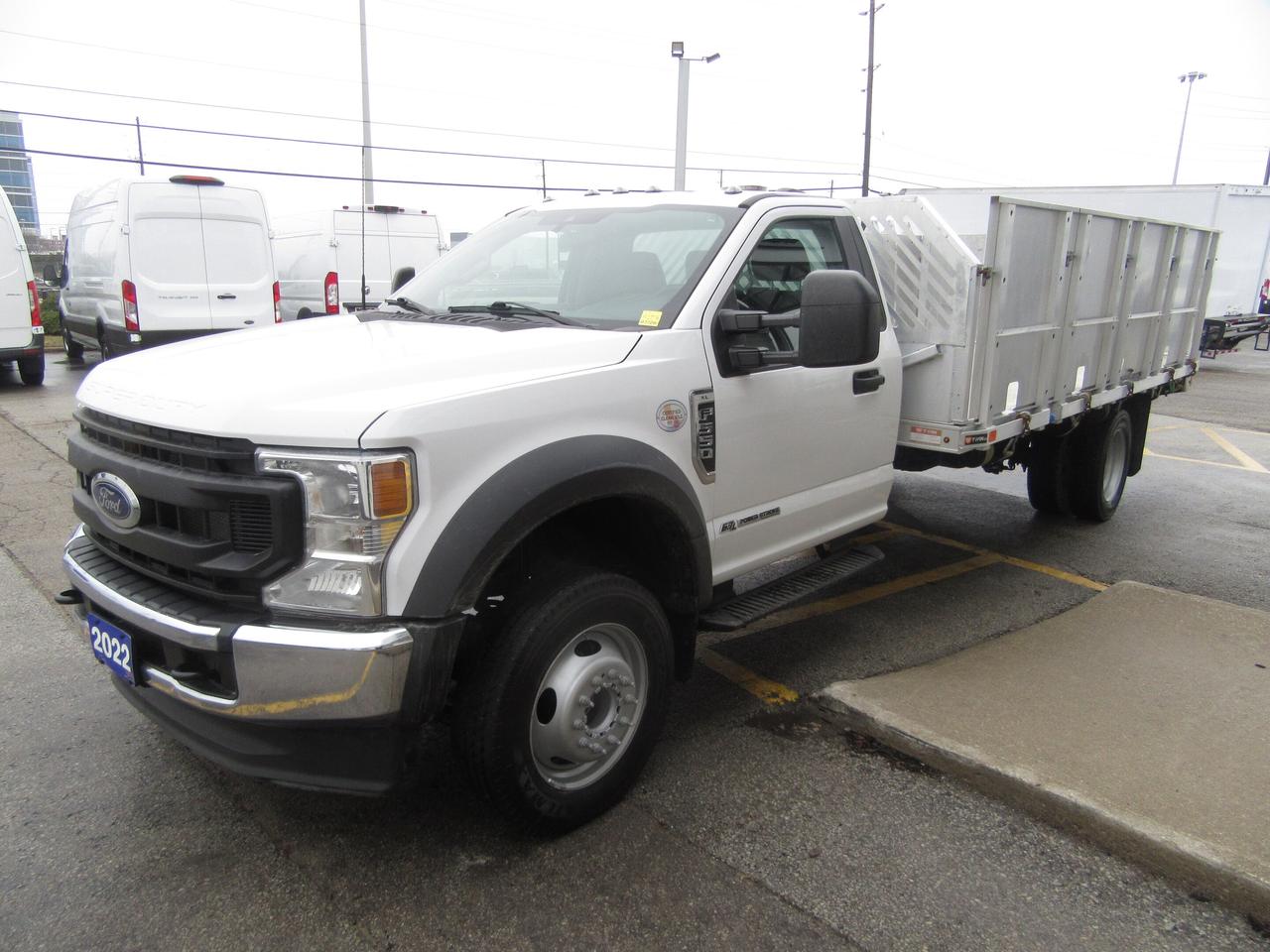 2022 Ford F-550 ALUMINUM FLAT DECK WITH REMOVABLE SIDES Photo