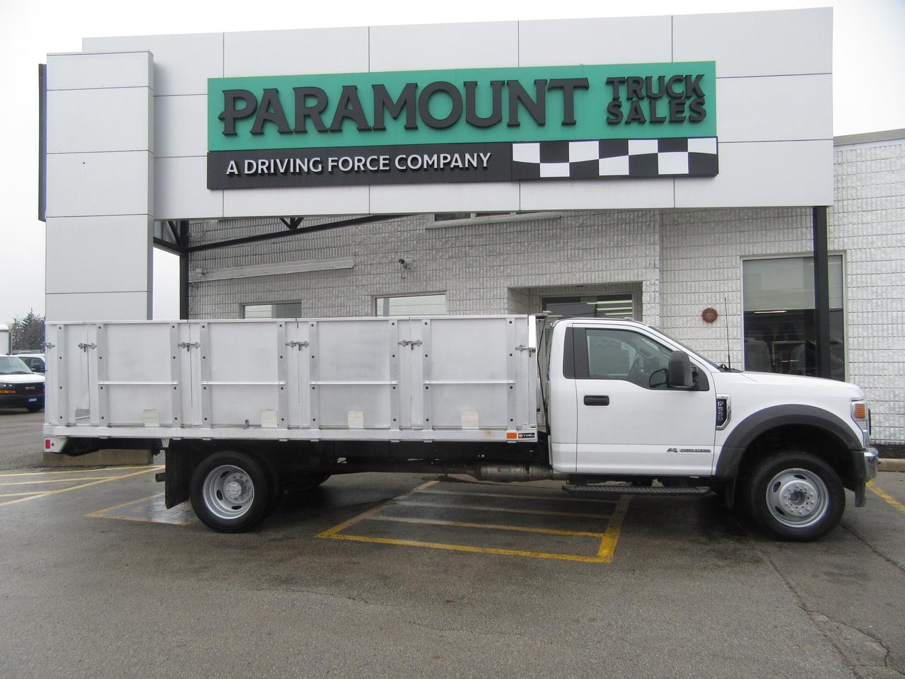 2022 Ford F-550 ALUMINUM FLAT DECK WITH REMOVABLE SIDES Photo