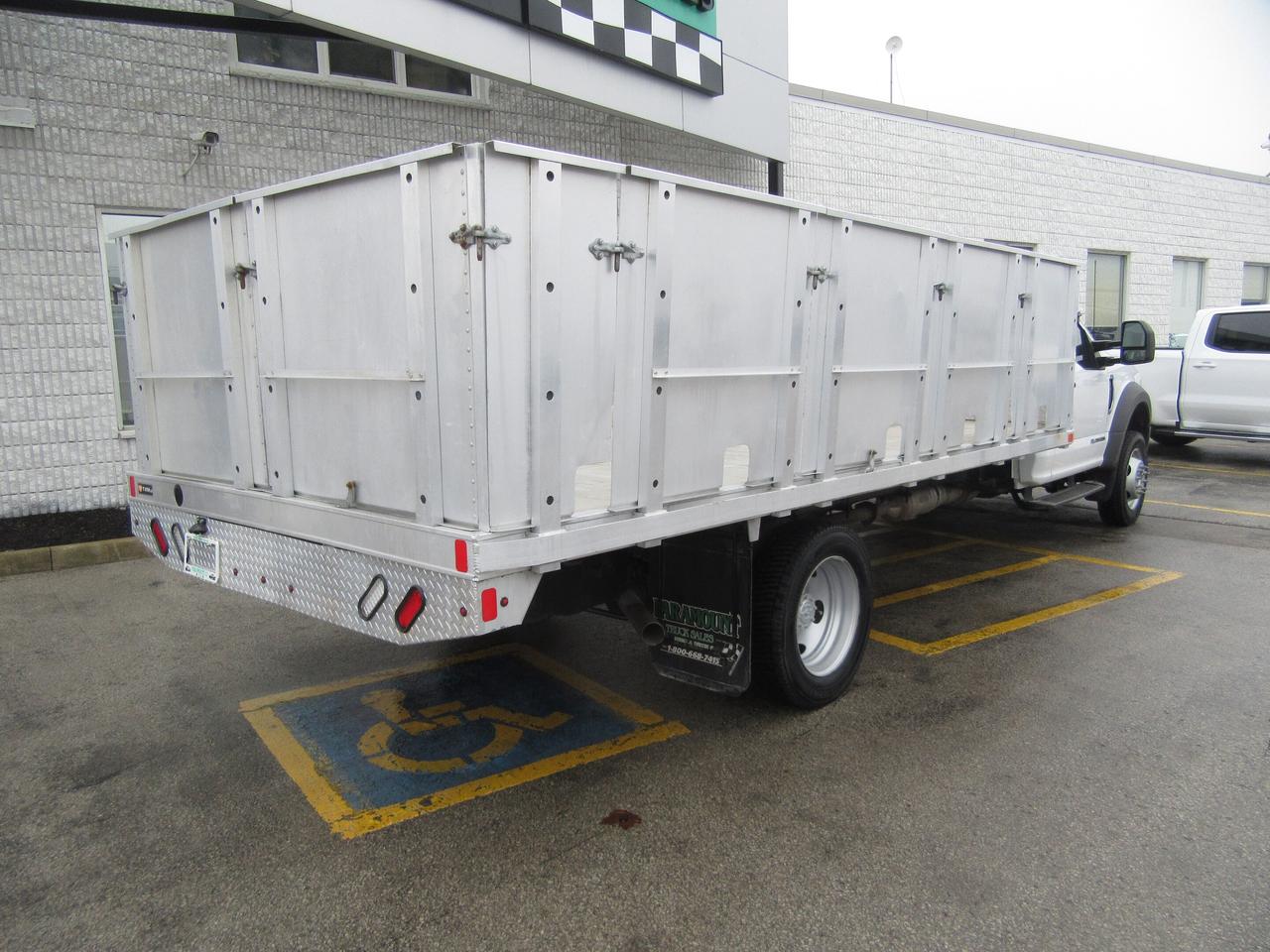 2022 Ford F-550 ALUMINUM FLAT DECK WITH REMOVABLE SIDES Photo2