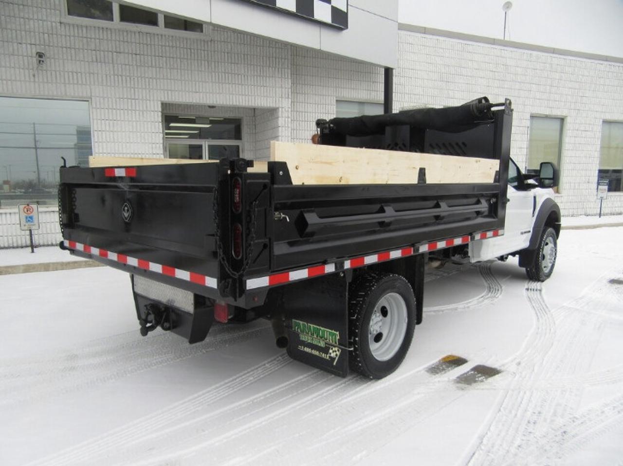 2023 Ford F-550 4X4 DIESEL 12FT STEEL DUMP BOX Photo2