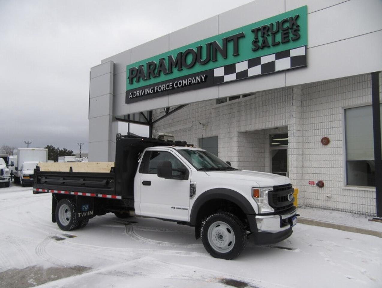 2023 Ford F-550 4X4 DIESEL 12FT STEEL DUMP BOX Photo0