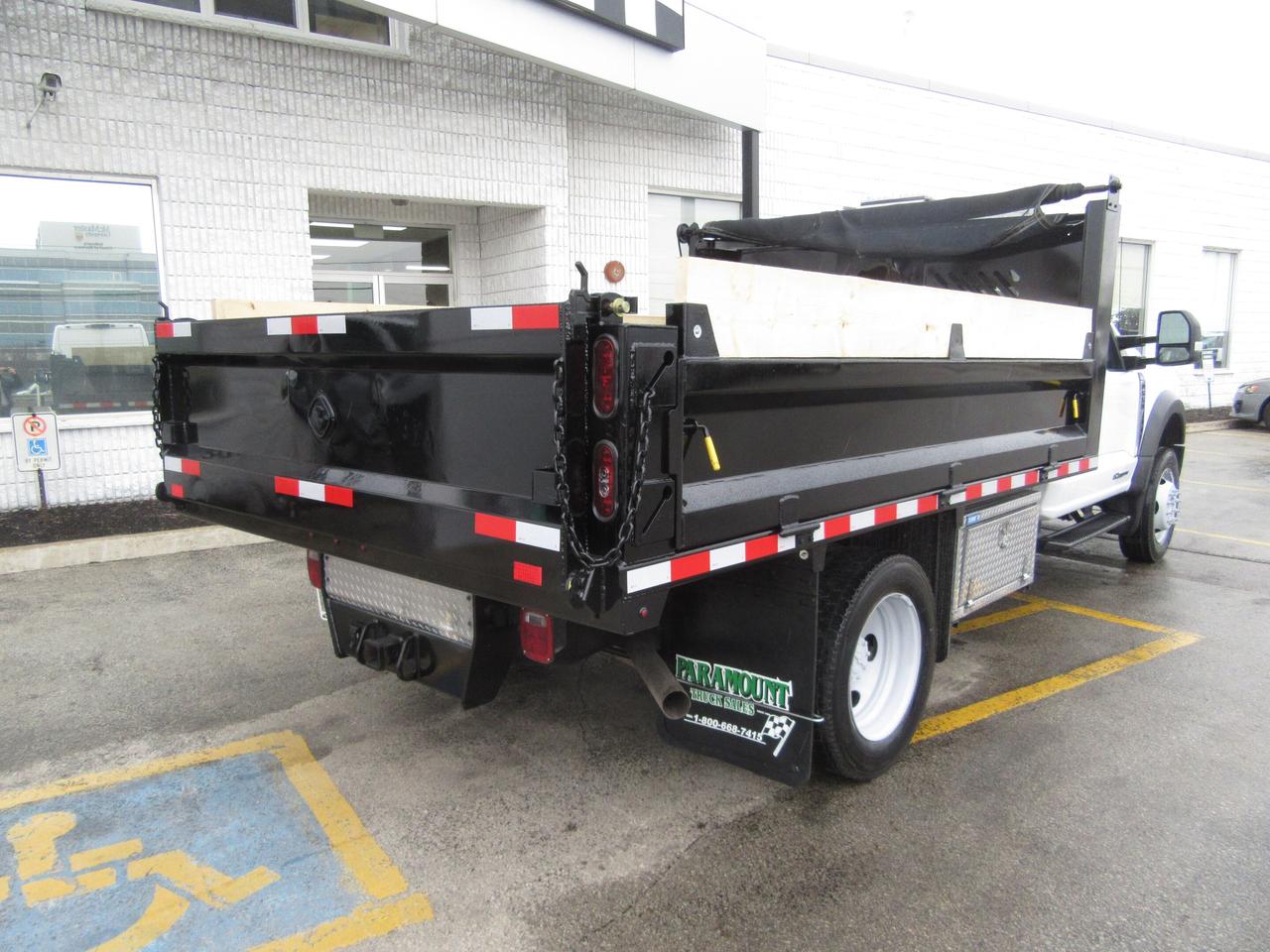 2023 Ford F-550 4X4 DIESEL 12FT STEEL DUMP BOX Photo
